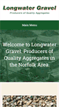 Mobile Screenshot of longwatergravel.co.uk
